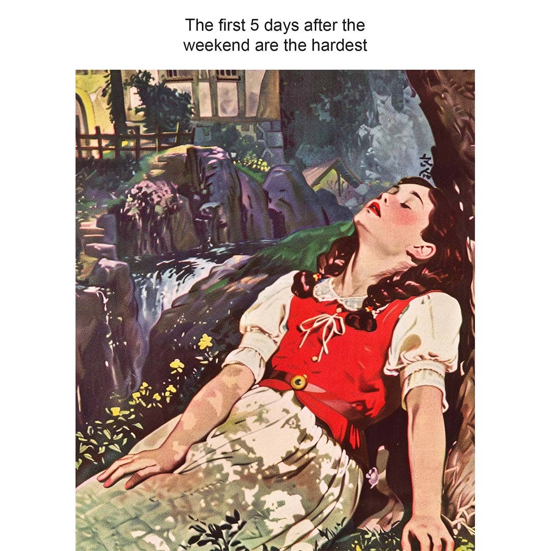 After the Weekend Card