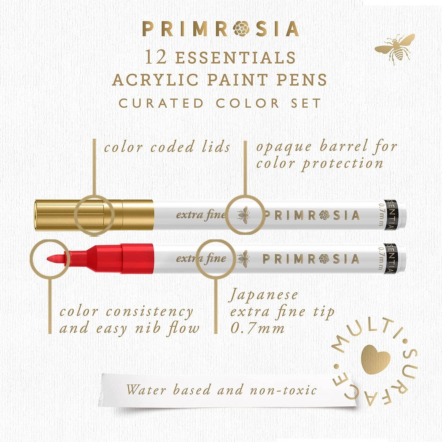 'Essential' Extra Fine Tip Paint Pens