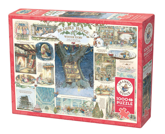 Brambly Hedge Winter Story 1000pc puzzle