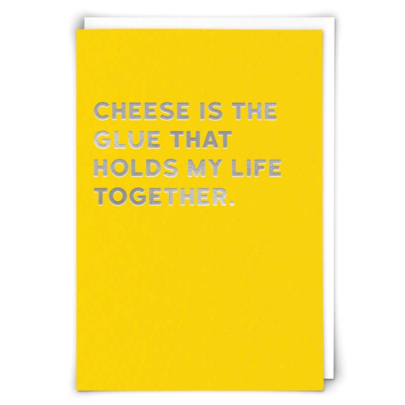 Glue Greeting Card