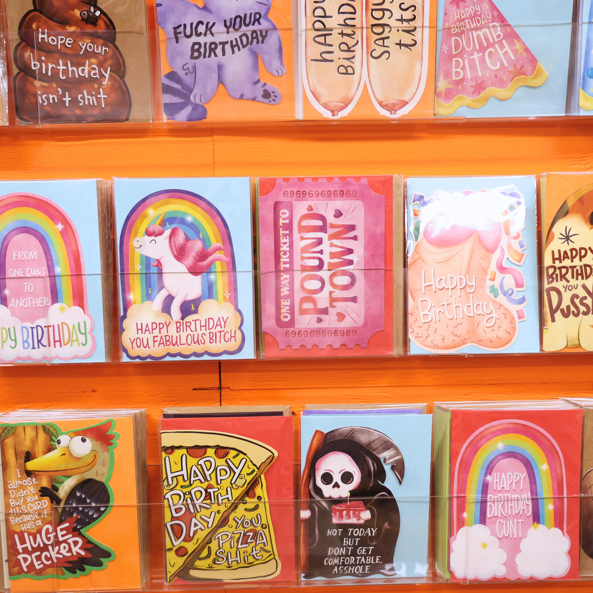 Grim Reaper Not Today - Birthday Card