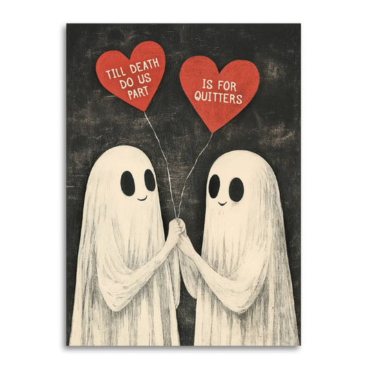 Till Death Do Us Part Is for Quitters Relationship Card