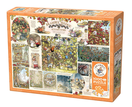 Brambly Hedge Autumn Story 1000pc puzzle