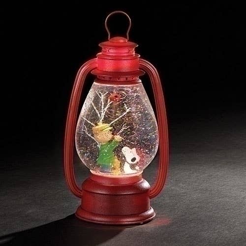 Snoopy Swirl Lantern with Adapter Port
