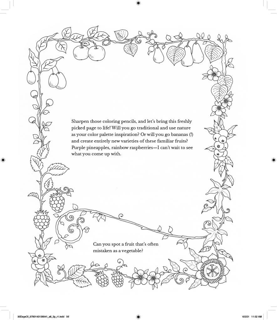 30 Days Of Creativity by Johanna Basford