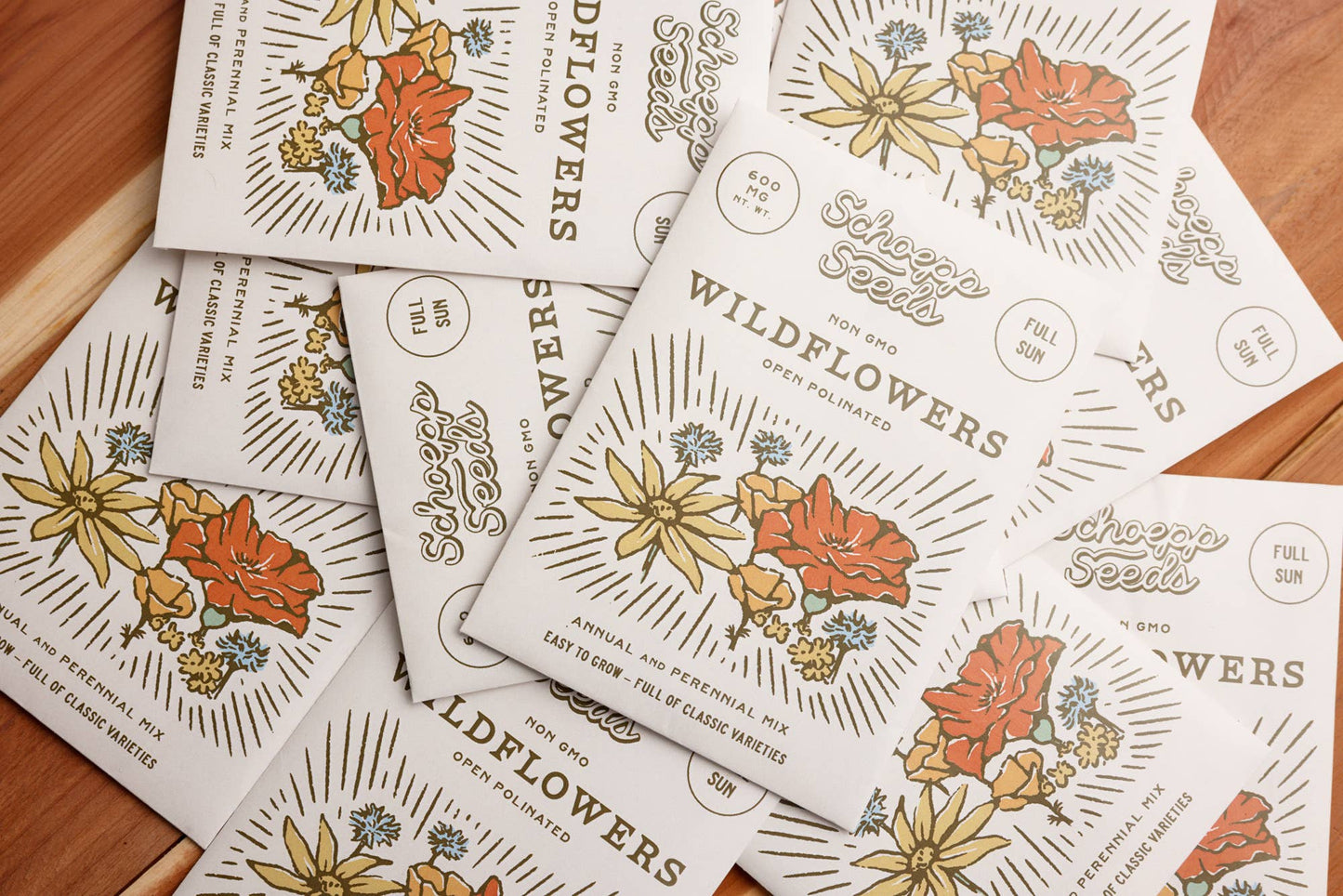 Wildflowers, Annual Garden Seed Packets