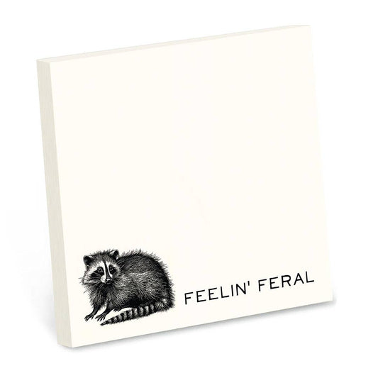 Feelin' Feral Sticky Note Pad