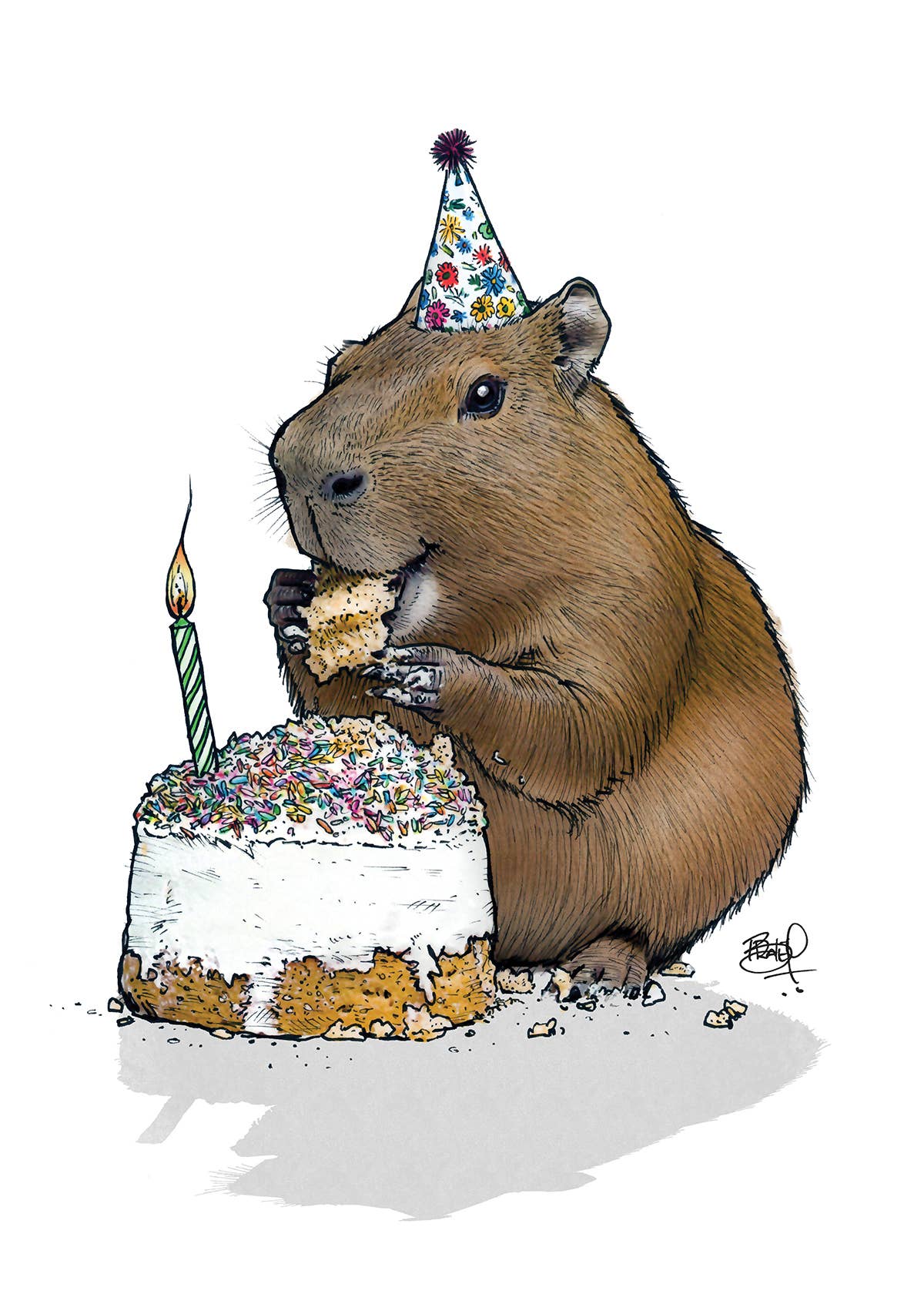 Happy Capy #389: Card