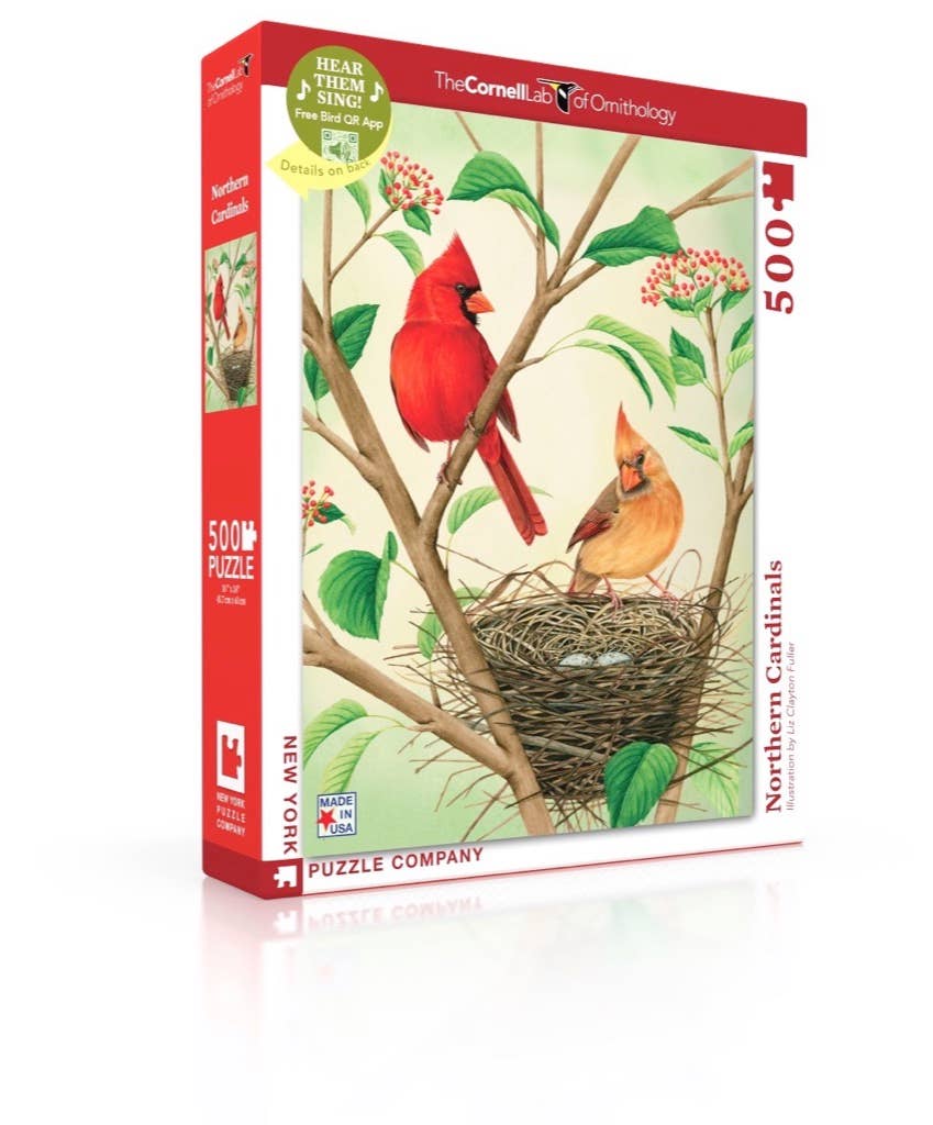 Northern Cardinals - 500 Piece Jigsaw Puzzle