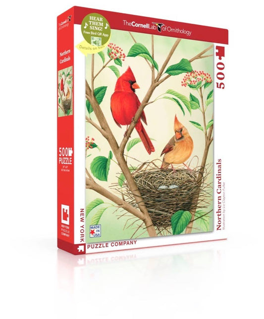 Northern Cardinals - 500 Piece Jigsaw Puzzle