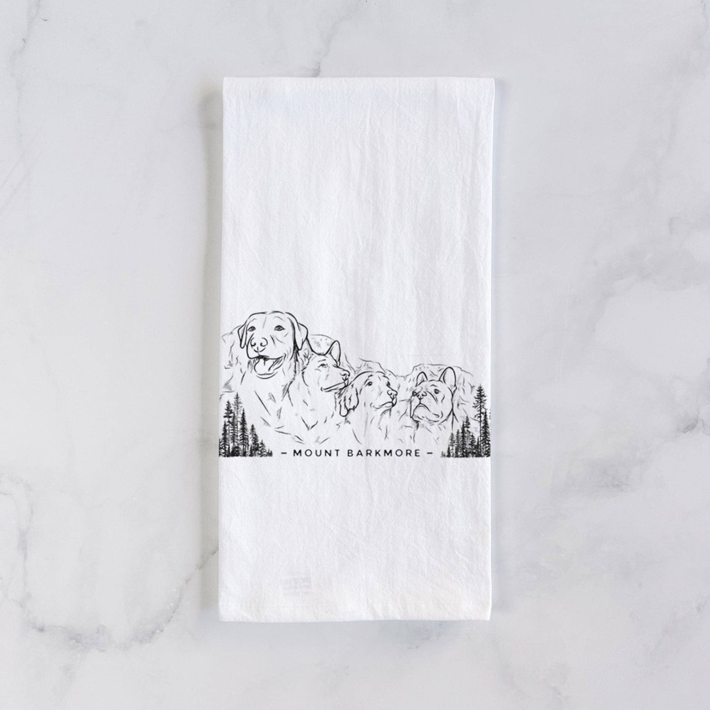 Mount Barkmore Tea Towel