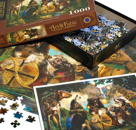 Summit at Iris Glen, 1000-pc Velvet-Touch Puzzle