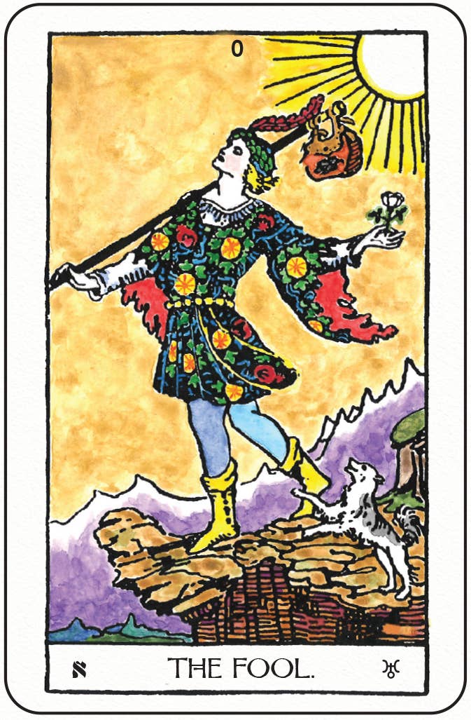 The Mini Weiser Tarot (78 Full-Color Cards, Mini RWS Deck)