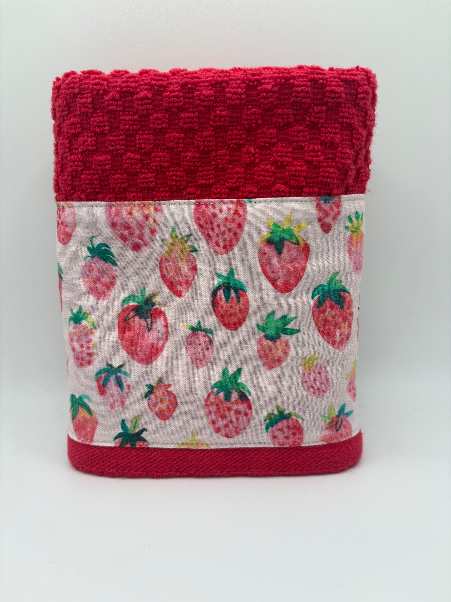 Strawberries Kitchen Towel