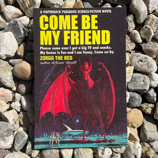 Come Be My Friend Postcard