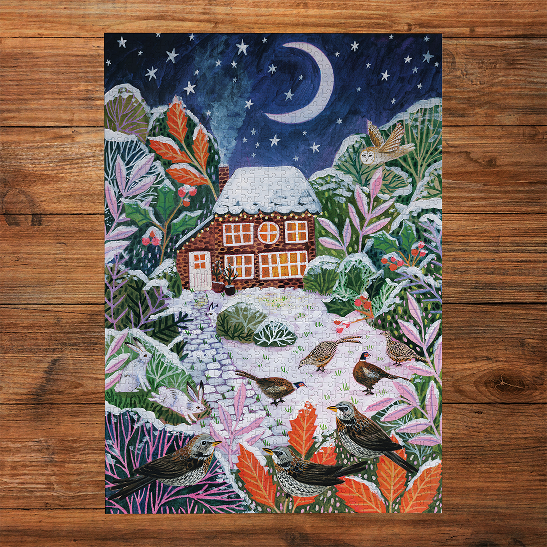 Frosty Fauna 3 x 500 Piece Jigsaw Puzzle