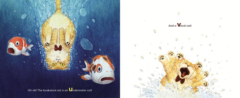 The Bookstore Cat by Cylin Busby