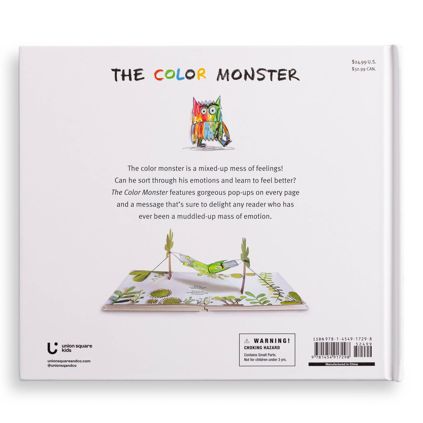 The Color Monster: A Pop-Up Book of Feelings