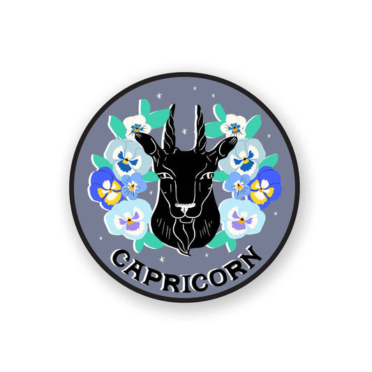 Zodiac Sticker: Capricorn