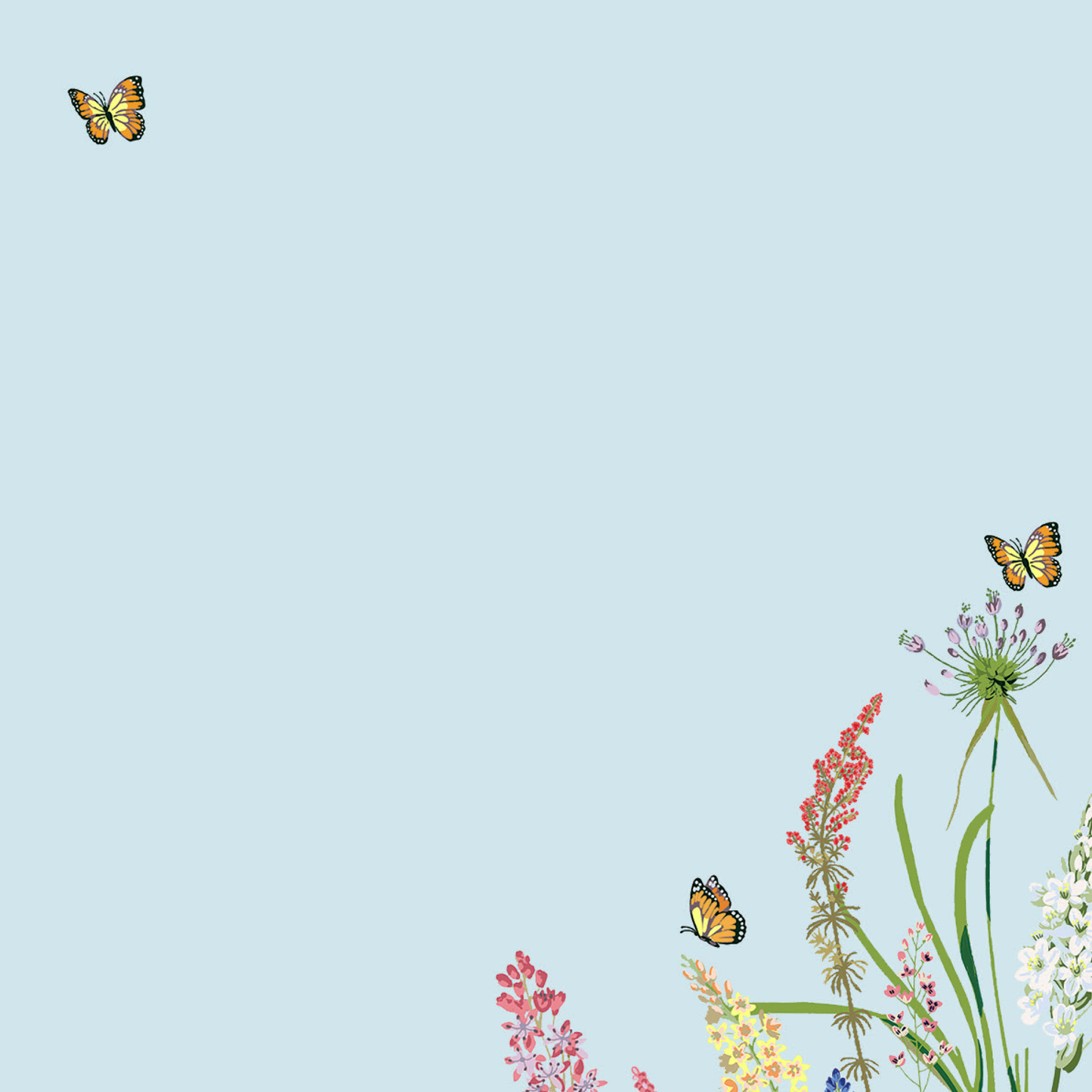 Blooms & Butterflies Desk Notes