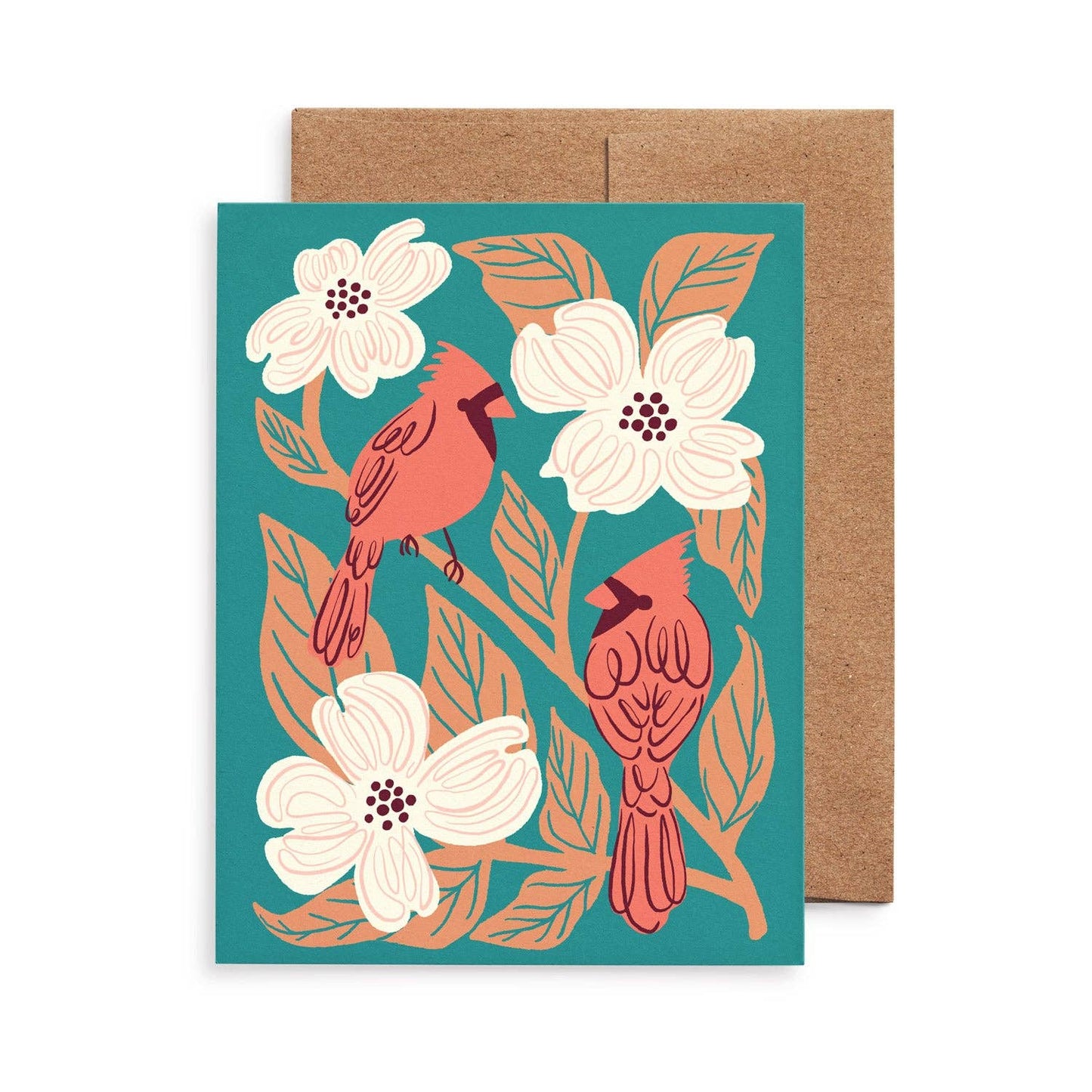 Birds & Botanicals Greeting Card Set: Original Art, Set of 8: Set of 8
