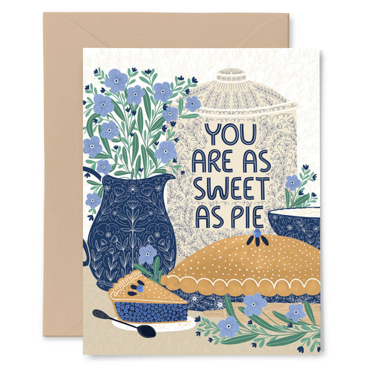 Thank You Pie Greeting Card