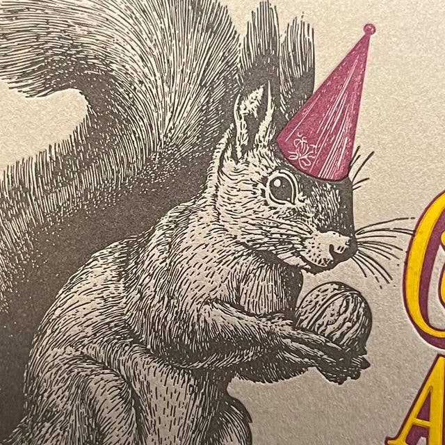 Card / Get Nuts Birthday