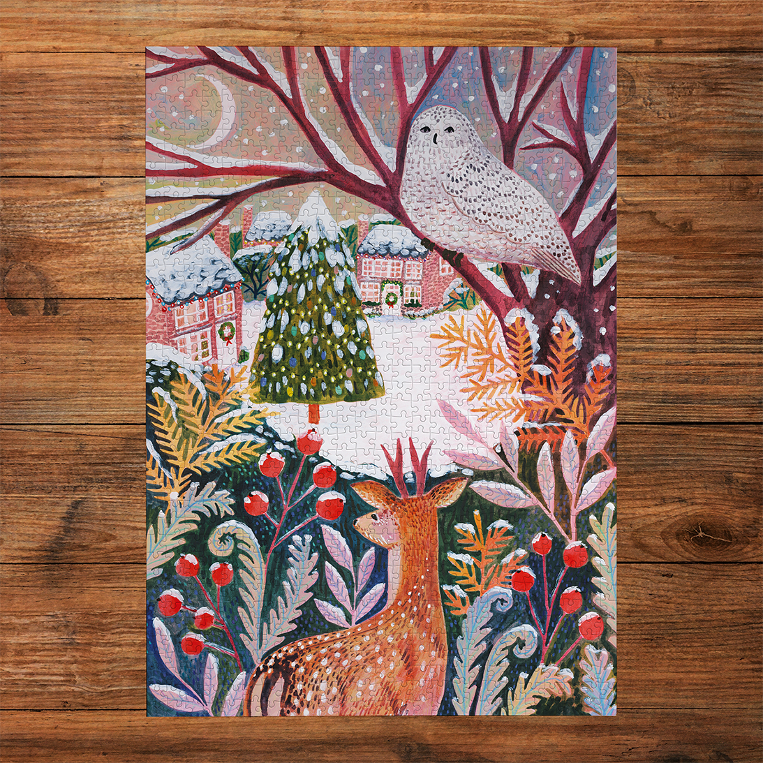 Frosty Fauna 3 x 500 Piece Jigsaw Puzzle