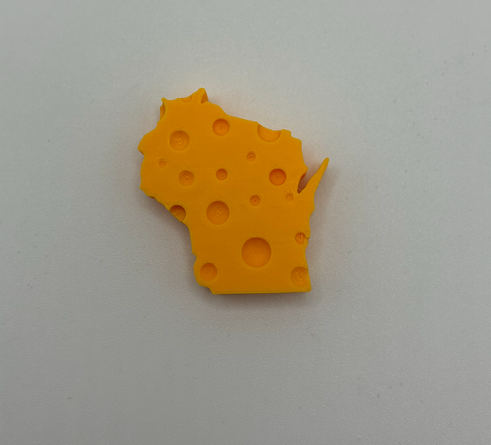Tinker & Spool Cheese Magnet