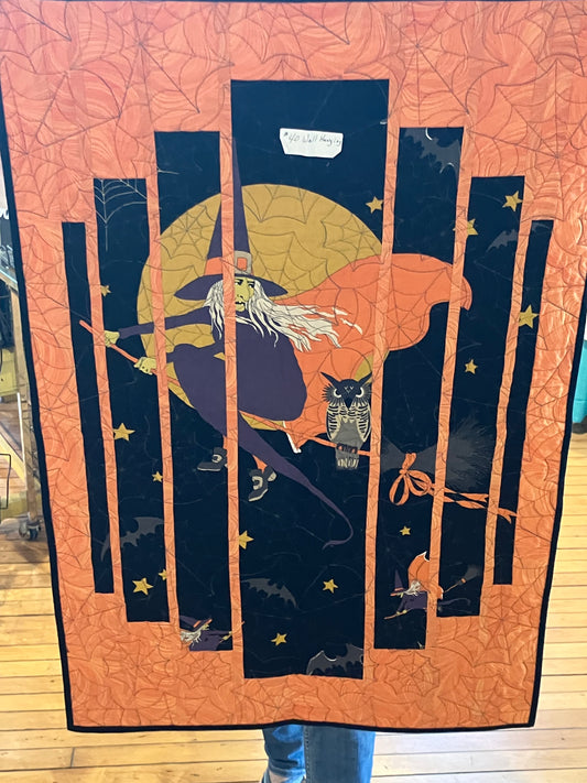 Halloween Quilted Window Banner