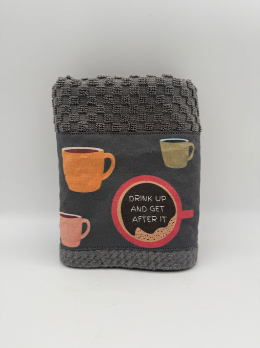 Coffee "Drink Up" Kitchen Towel
