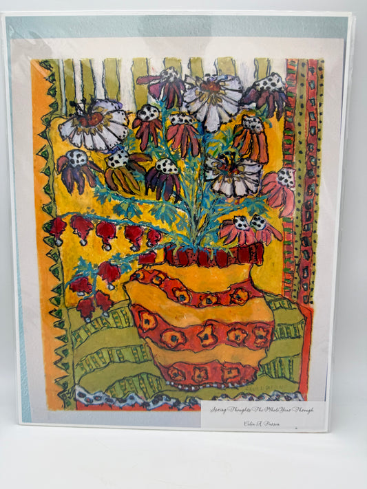 Spring Thoughts The Whole Year Through 11 x 14 Print