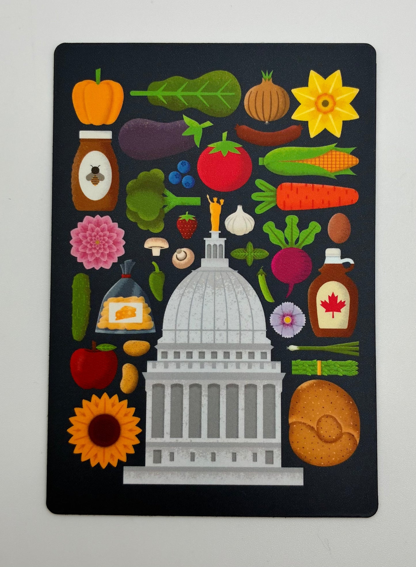 Madison Farmers Market Magnet