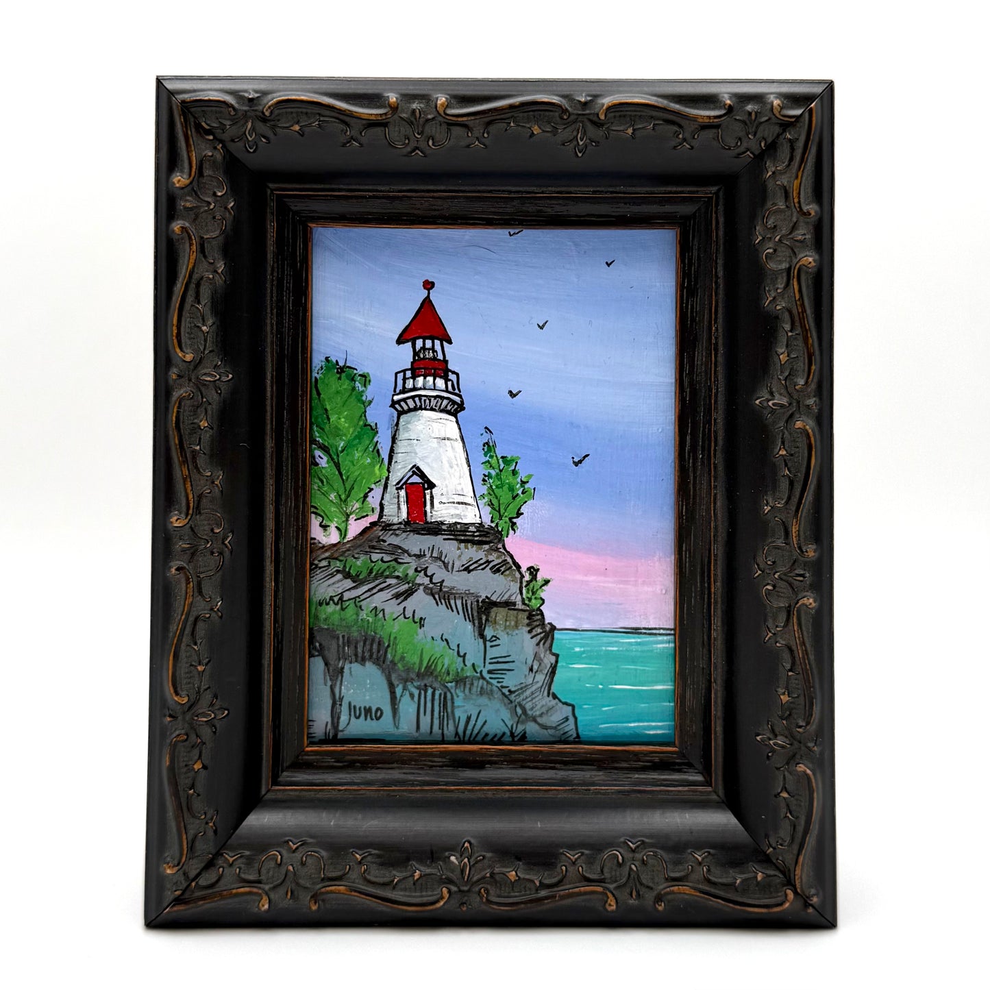 Framed Original Acrylic on Canvas by Karen Juno