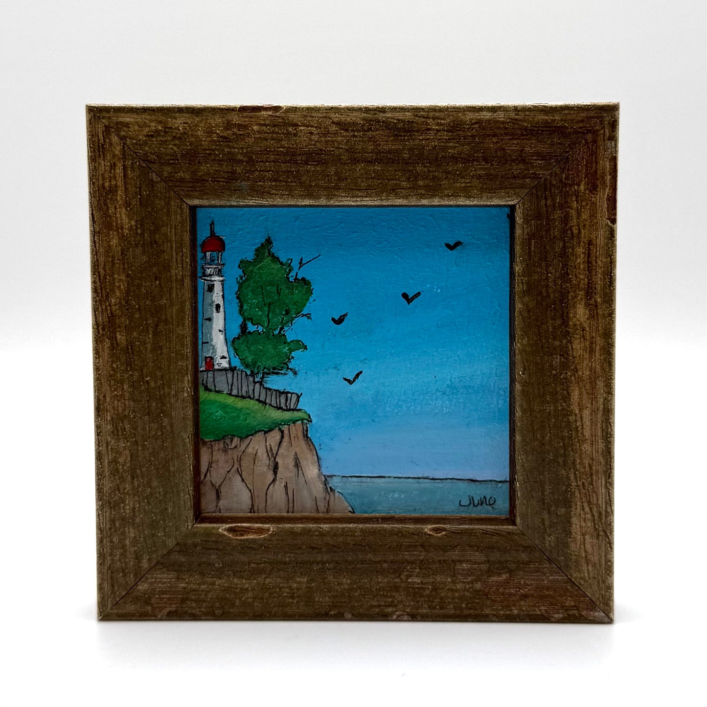 Framed Original Acrylic on Canvas by Karen Juno