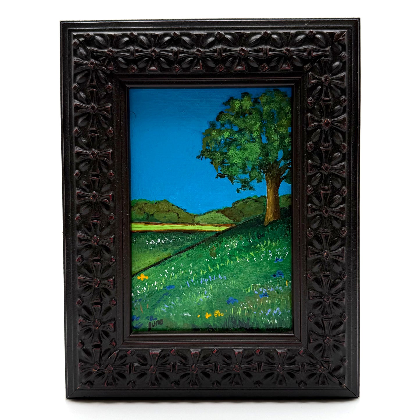 Framed Original Acrylic on Canvas by Karen Juno
