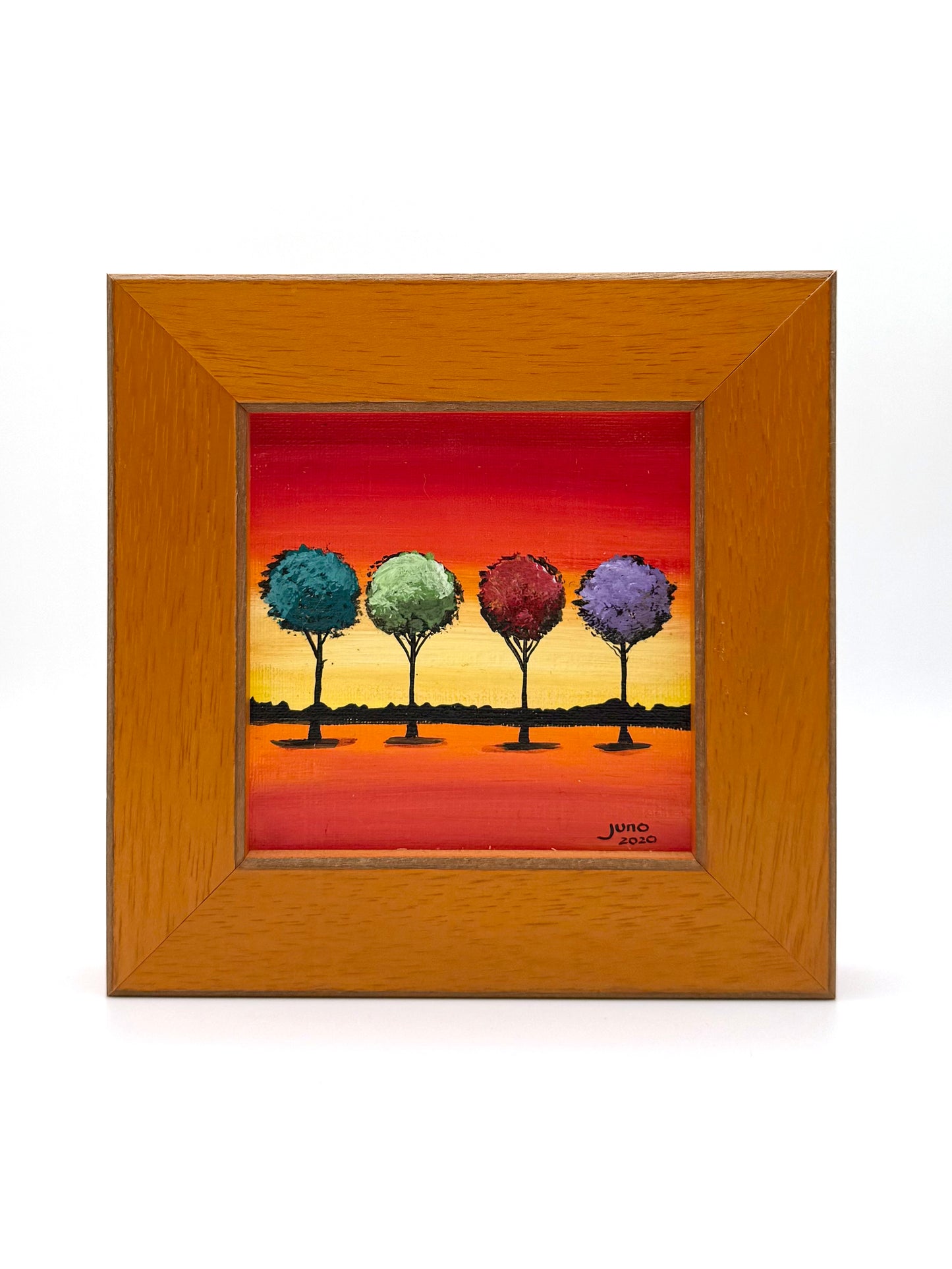 Framed Original Acrylic on Canvas by Karen Juno