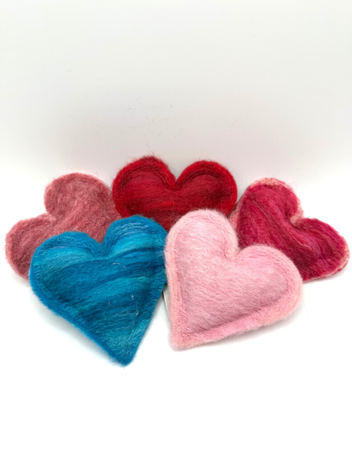 Felted Heart Lavender Sachet