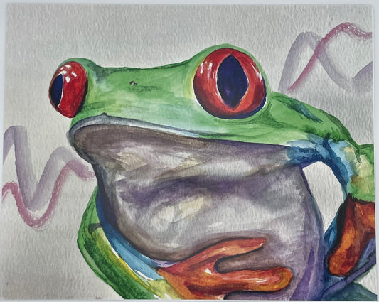 Tree Frog Print