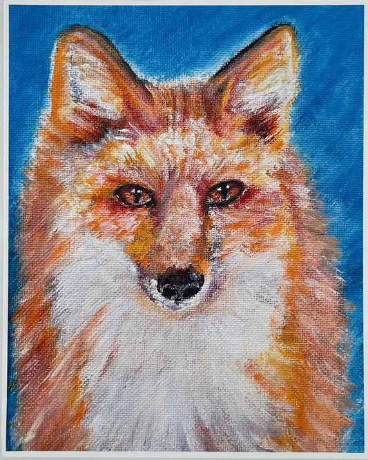 Red Fox Print