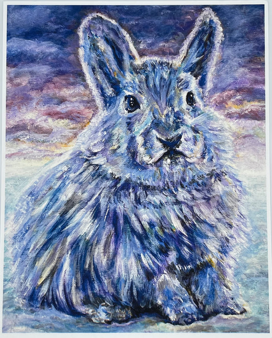 Winter Hare Print