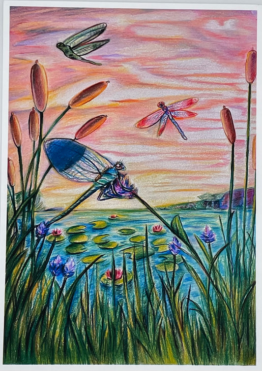 Dragonfly Haven Print