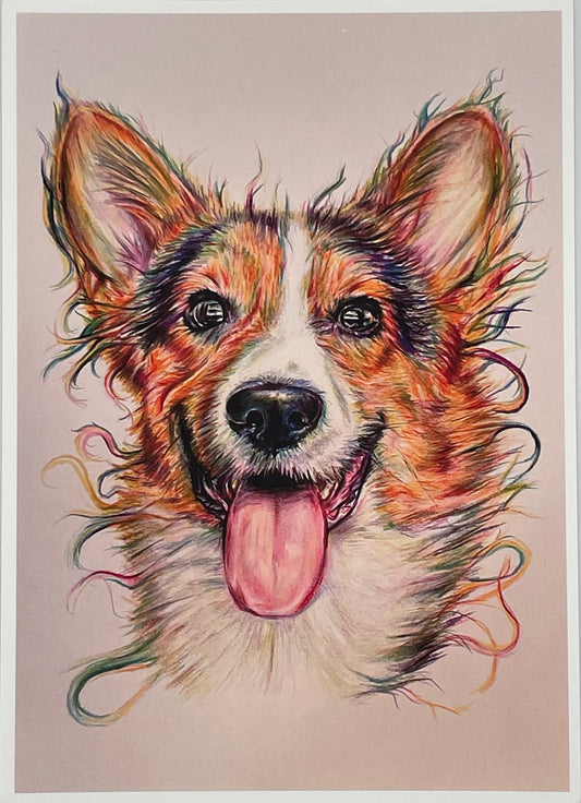 Corgi Print