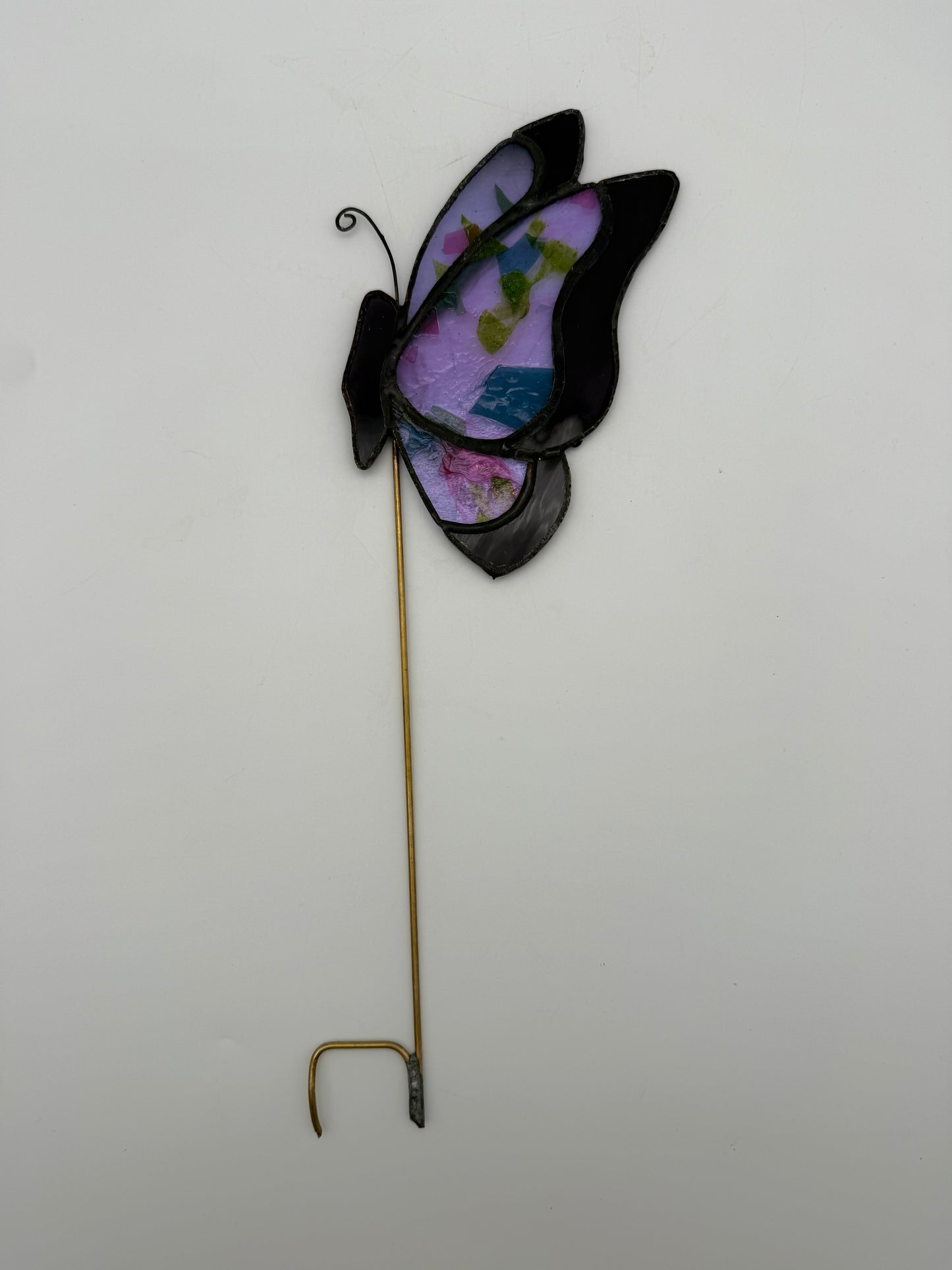Half Stained Glass Butterfly by Debi