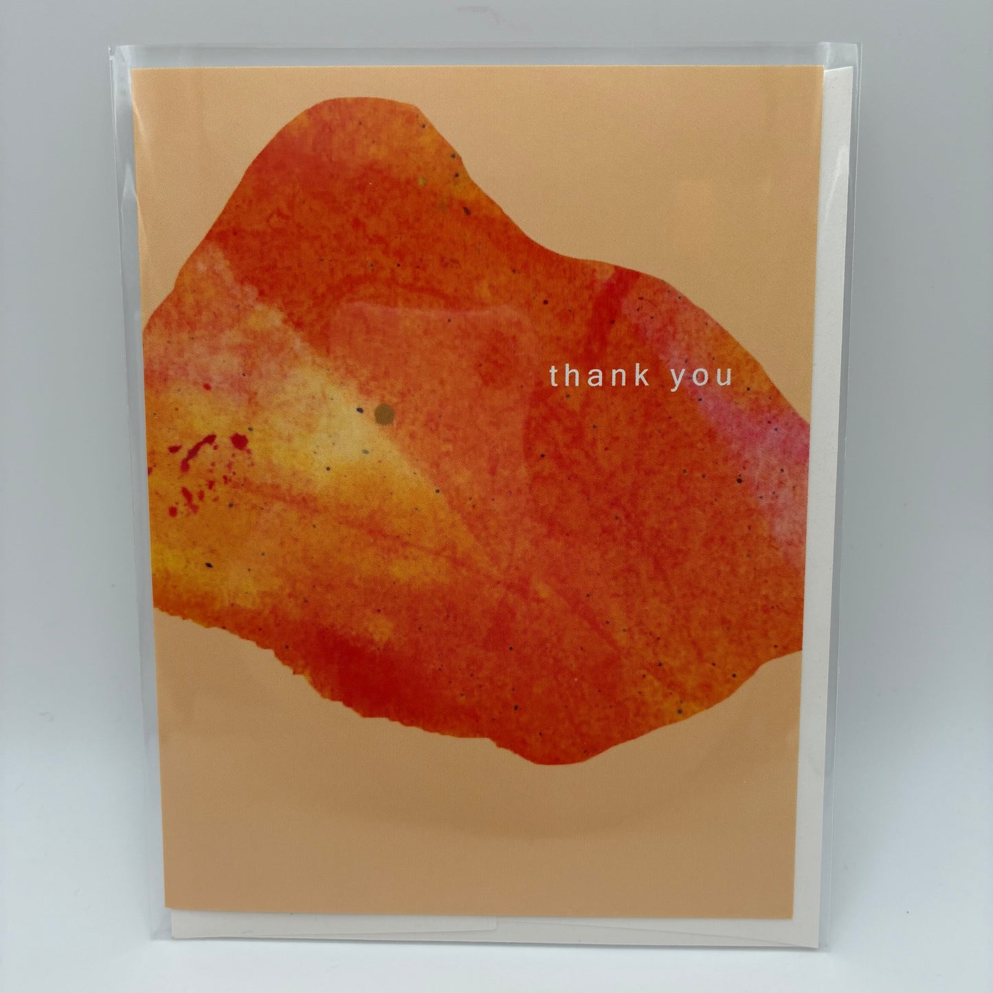Thank You in Orange Card