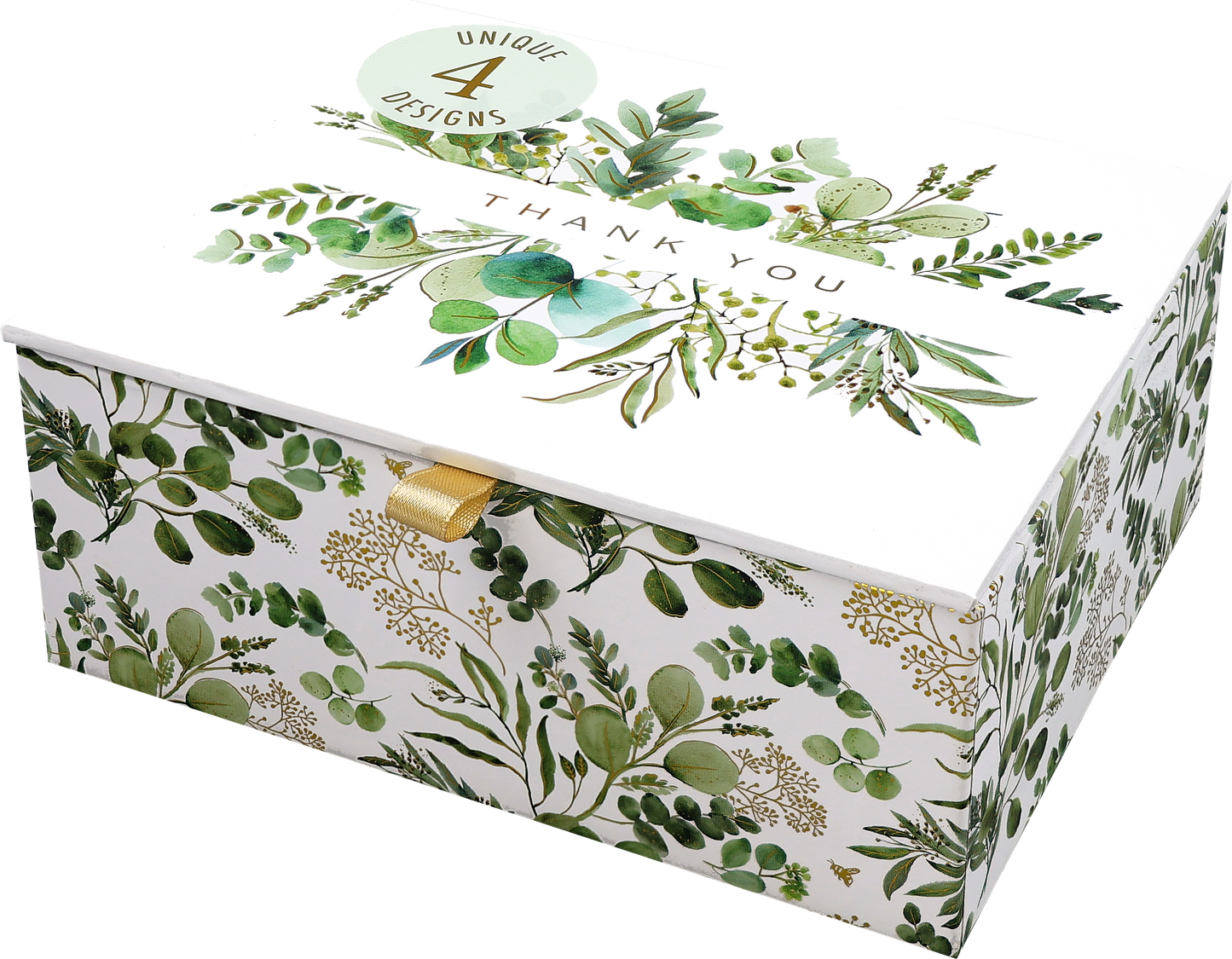 Eucalyptus Premium Thank You Note Cards