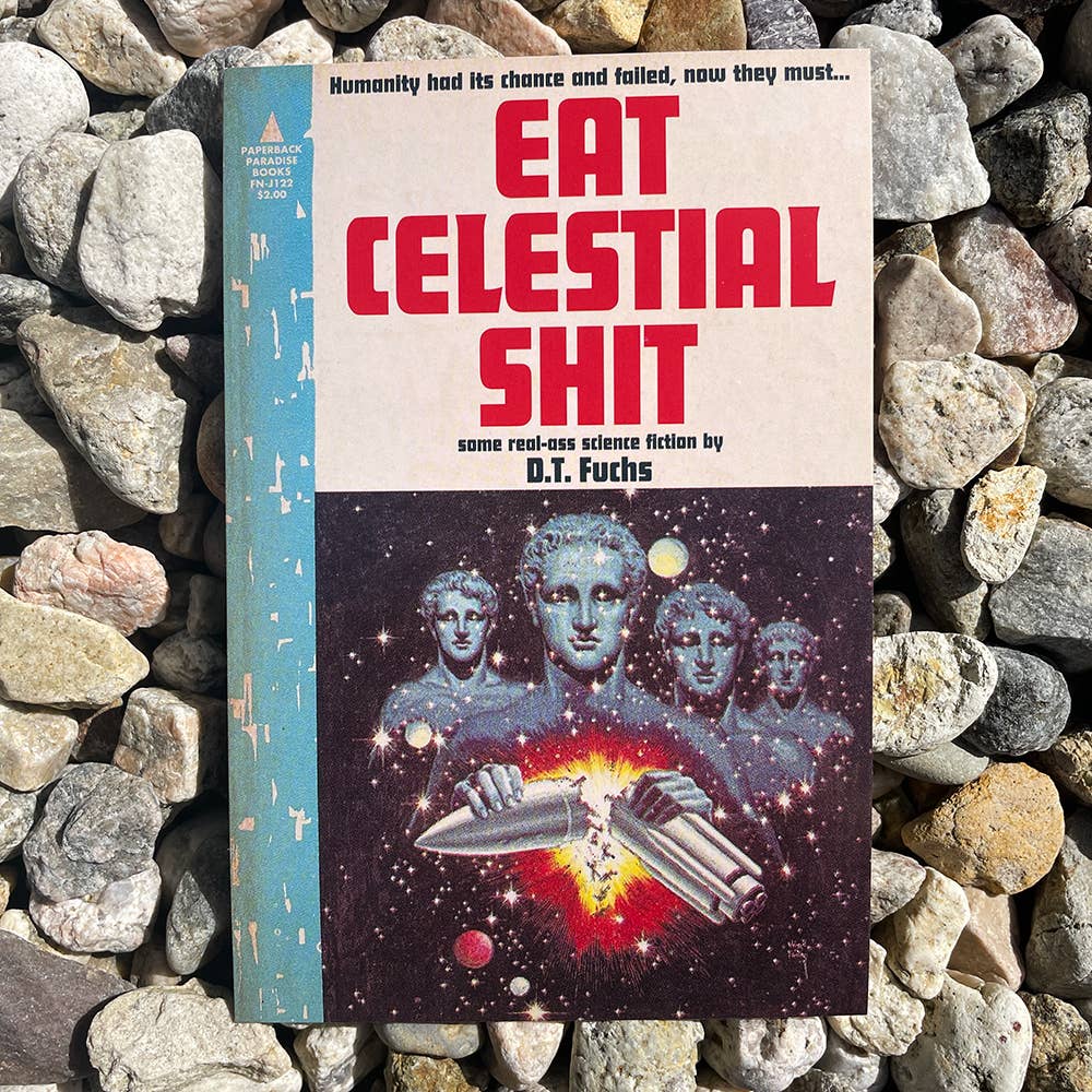 Eat Celestial Shit Postcard
