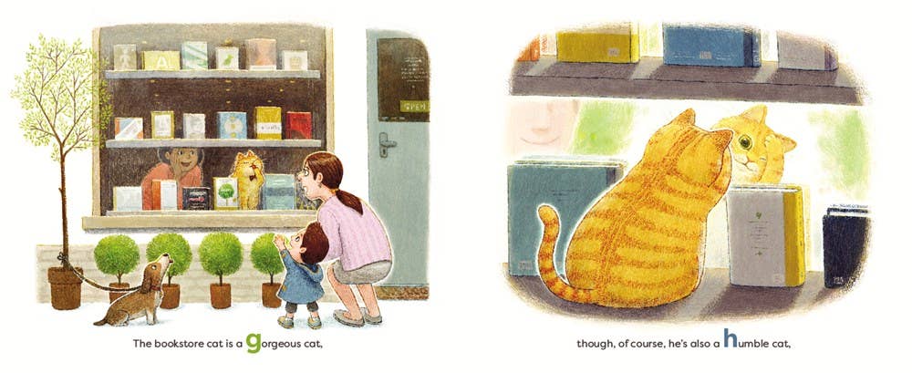 The Bookstore Cat by Cylin Busby