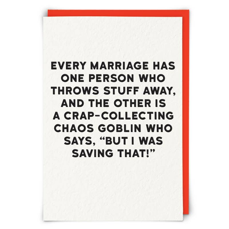 Goblin Humor Greeting Card