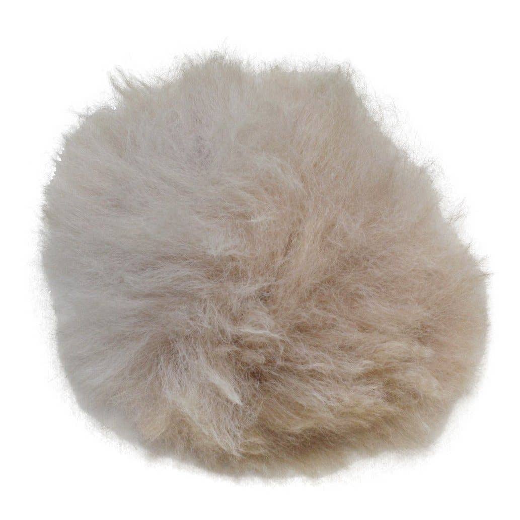 Alpaca Fuzzball Pom - Pom: Fawn - The Regal Find